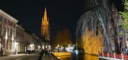 Brügge nach der Probe